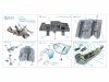 Quinta Studio QD72236 Ka-52 3D-Printed & coloured Interior on decal paper (Dream Model) 1/72